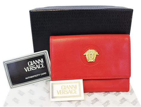 versace leather wallet|versace wallets for ladies.